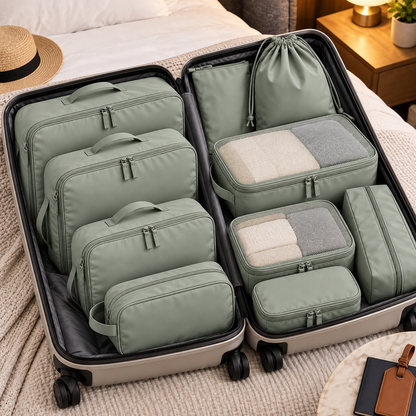 TravelNest Compression Packing Bag Set