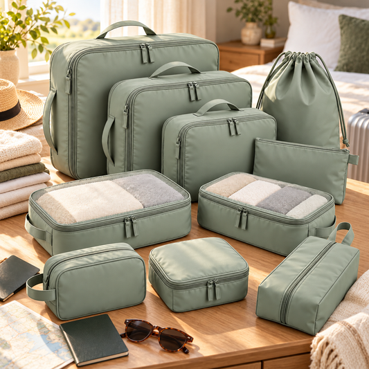 TravelNest Compression Packing Bag Set