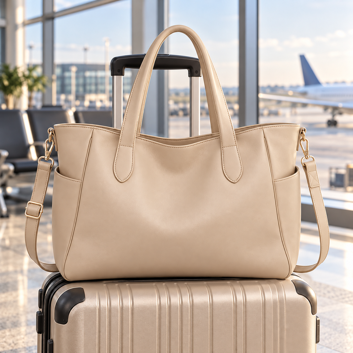CloudEase Convertible Travel Tote Bag