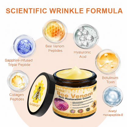 Made & Shipped from USA 🎉🎉 𝐒𝐀𝐁𝐀𝐗®🥑 Bee Venom Cream – Firm, Smooth & Rejuvenate Skin for a Youthful-Looking Glow